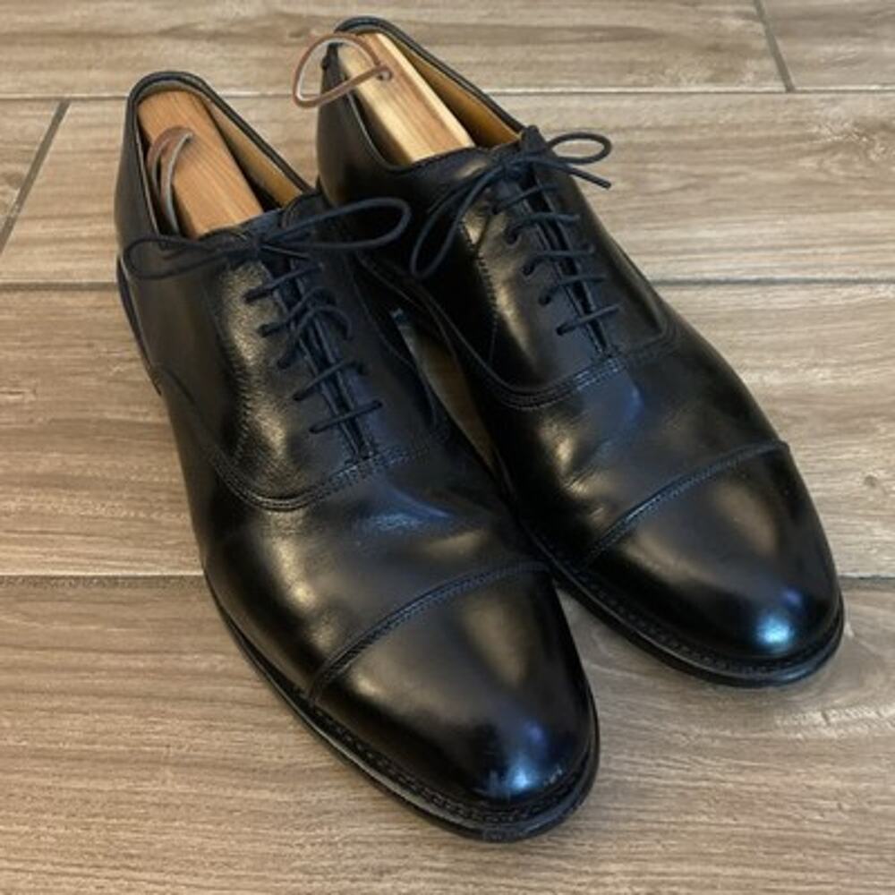 Allen Edmonds Park Avenue Shell Cordovan Cap-Toe Oxford USA D5615 Mens 9.5 D